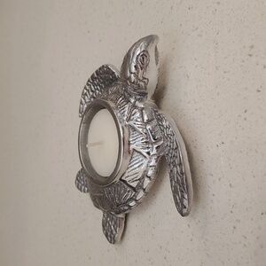Sea Turtle Aluminum Tealight Holder